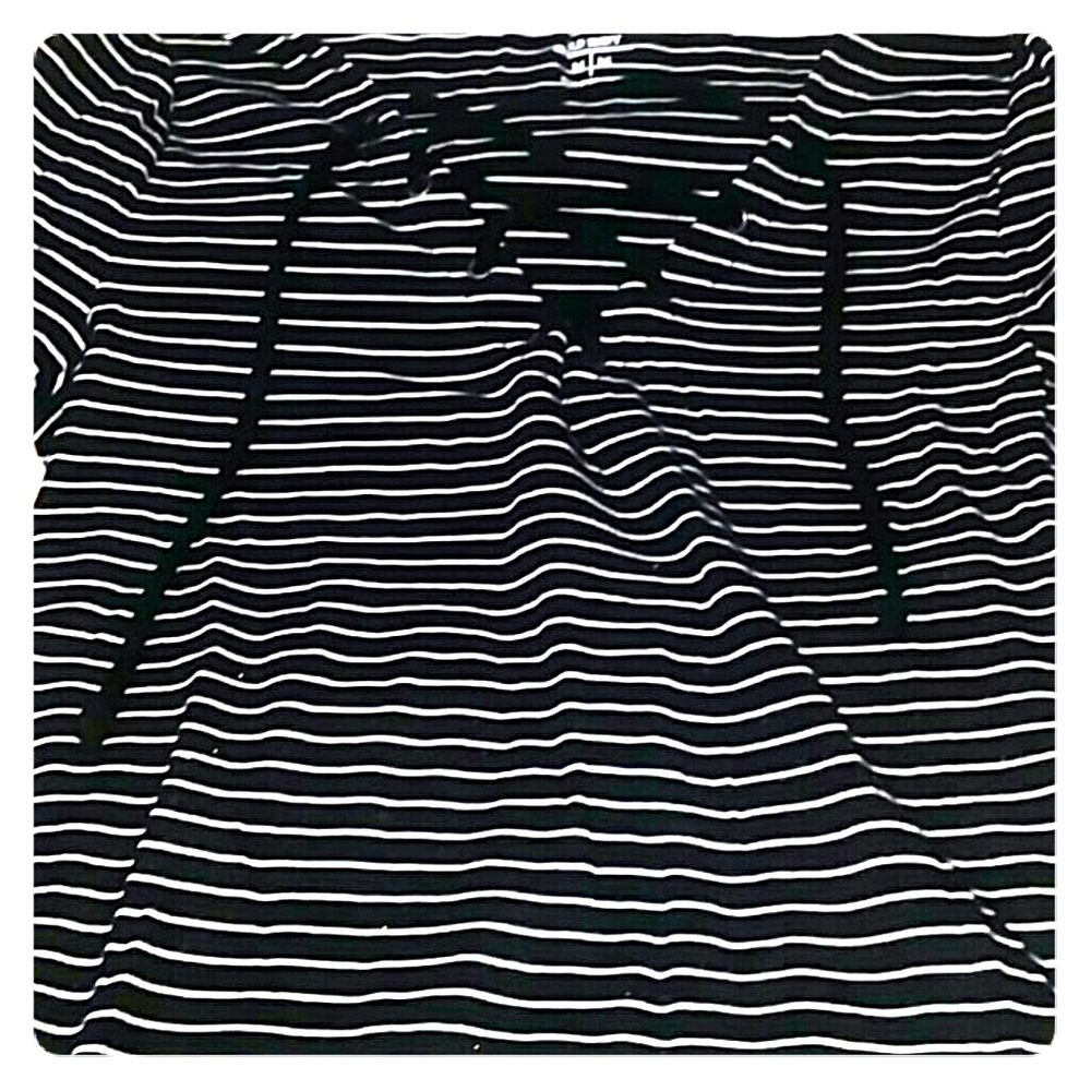 Black and white striped shirt
